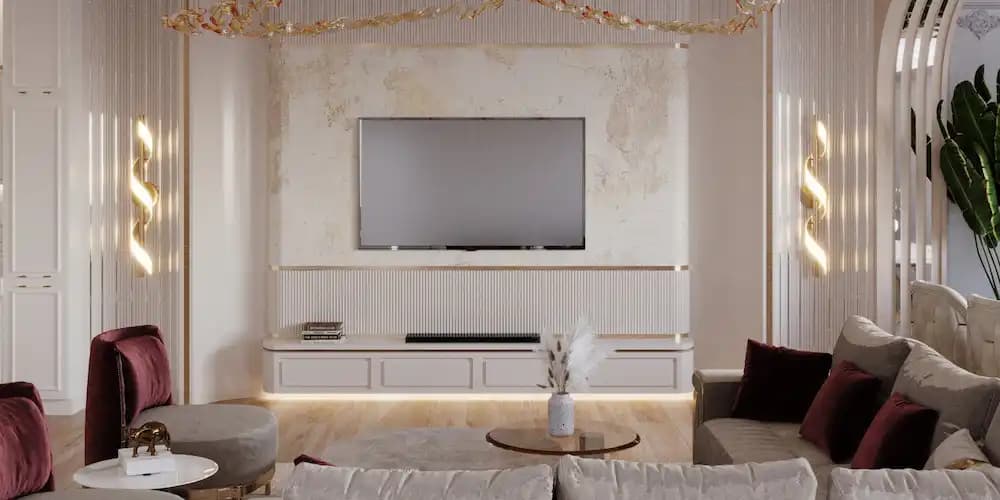طراحی داخلی مسکونی لوکس پروژه آقای مهدوی
