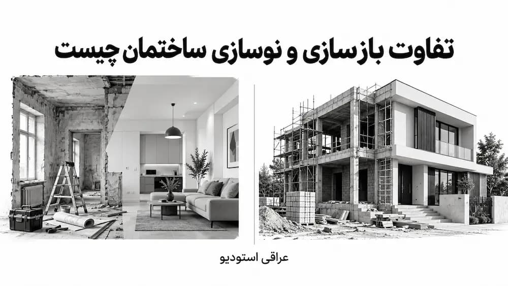 تفاوت بازسازی و نوسازی ساختمان چیست